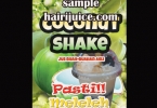 Sticker Balang Coconut Shake