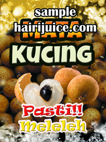 Sticker Air Balang Air Mata Kucing Kalis Air ( 9 x 12 inci )